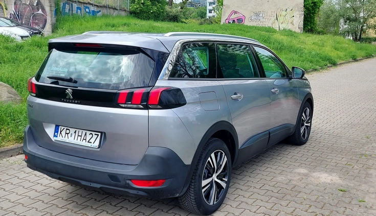 Peugeot 5008 cena 73900 przebieg: 142500, rok produkcji 2017 z Katowice małe 211